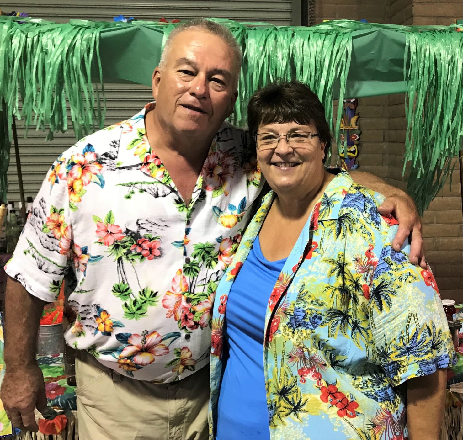 Mary and Louie at their 40th anniversary party, held over the Labor Day weekend in Safford, Ariz.